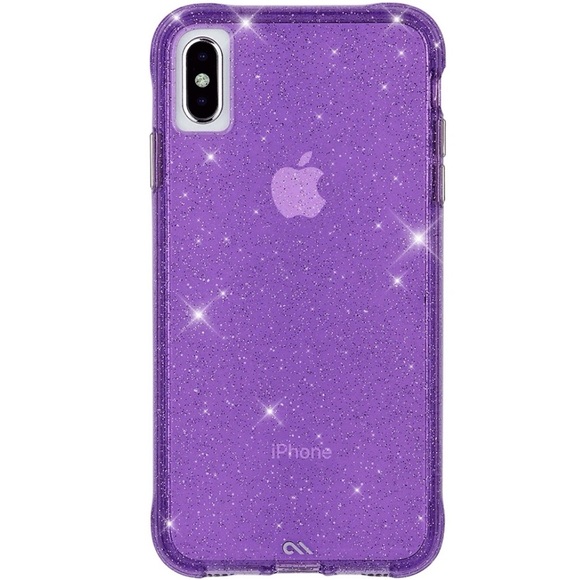 iPhone XS Case Mate Sheer Crystal Purple - Picture 8 of 8